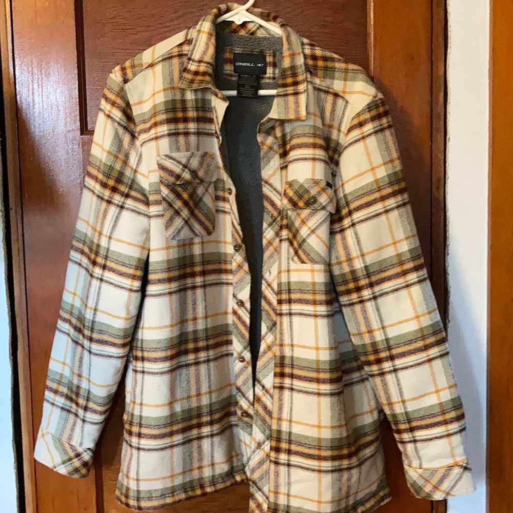 O’Neill Sherpa lined flannel jacket
